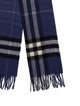 Burberry Cashmere Nova Check Pattern Scarf