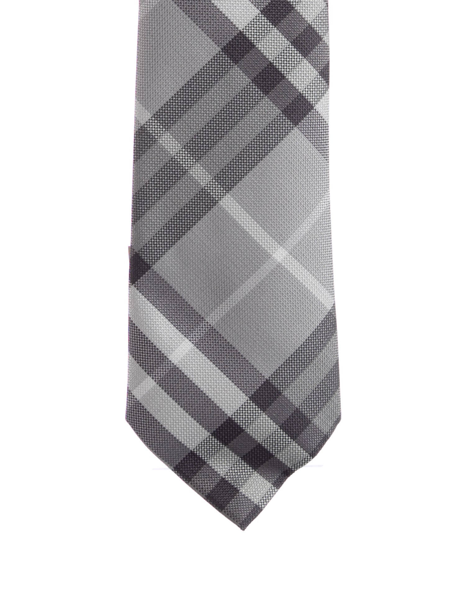 Burberry Pattern Print Silk Tie