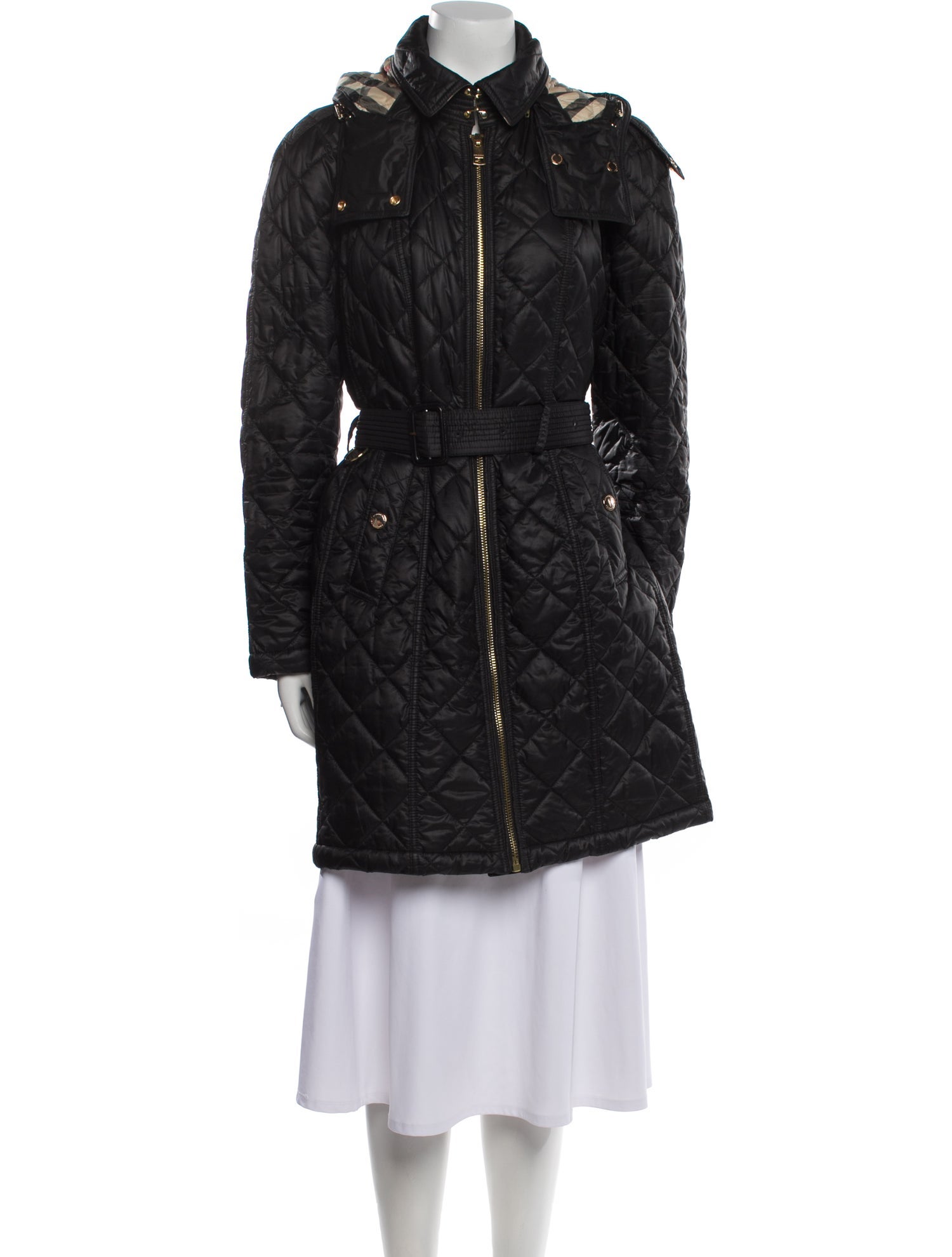 Burberry Printed Trench Coat