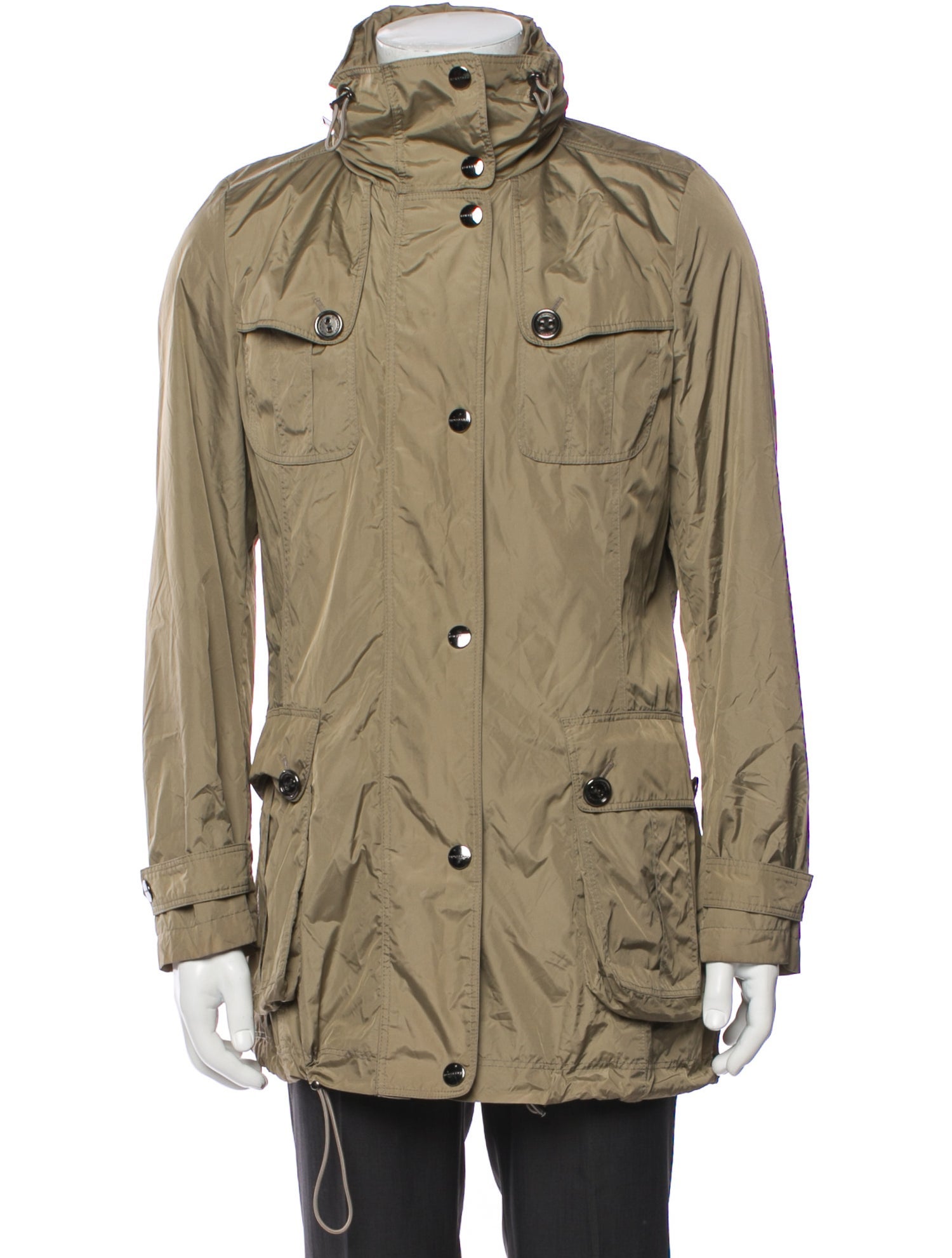 Burberry Exploded Check Pattern Parka