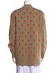 Burberry Printed V-Neck Sweater