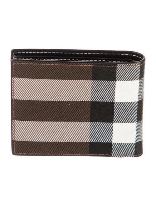 Burberry House Check Pattern Bifold Wallet