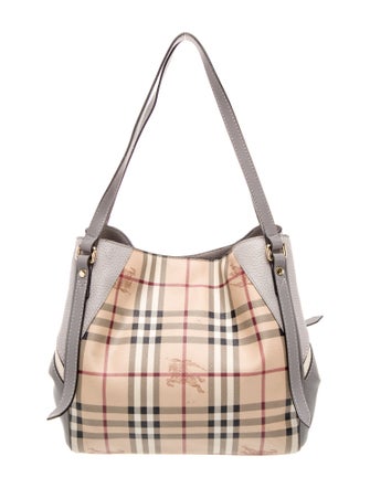 Burberry Haymarket Check Shoulder Bag
