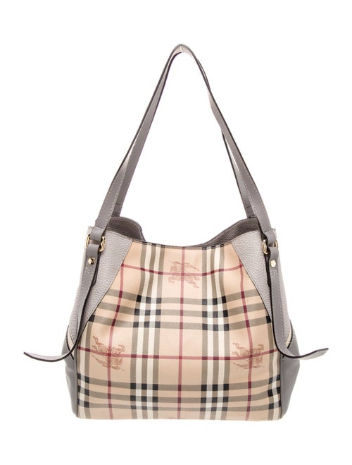 Burberry Haymarket Check Shoulder Bag