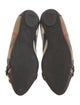 Burberry Canvas Printed Ballet Flats