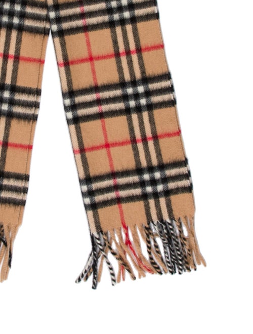 Burberry Cashmere Striped Scarf