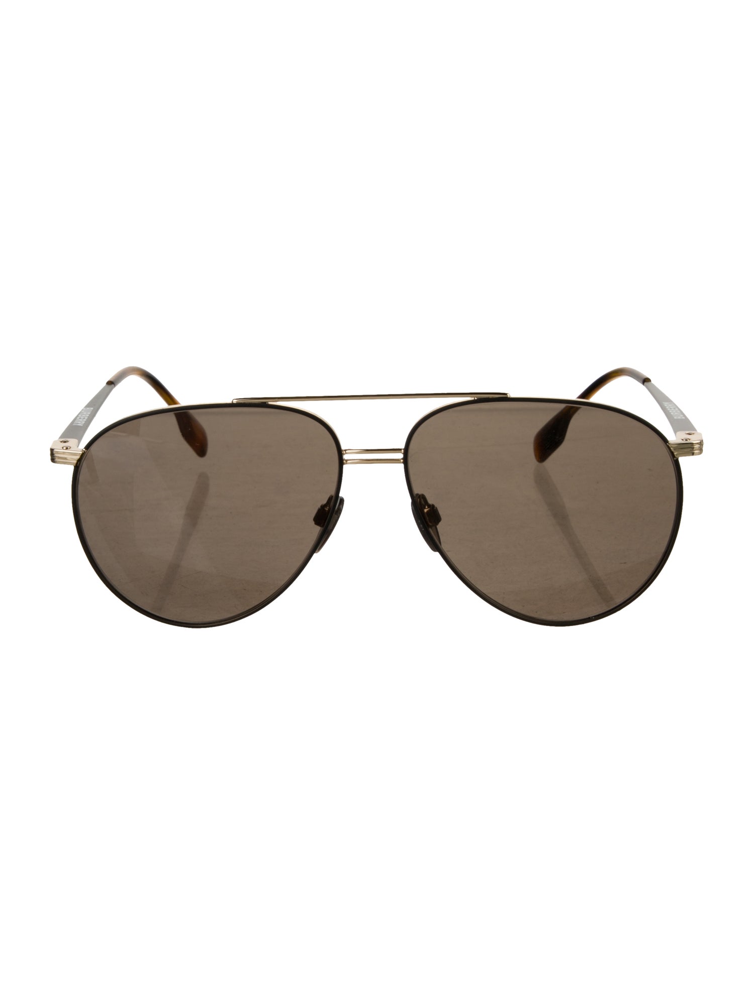 Burberry Aviator Mirrored Sunglasses
