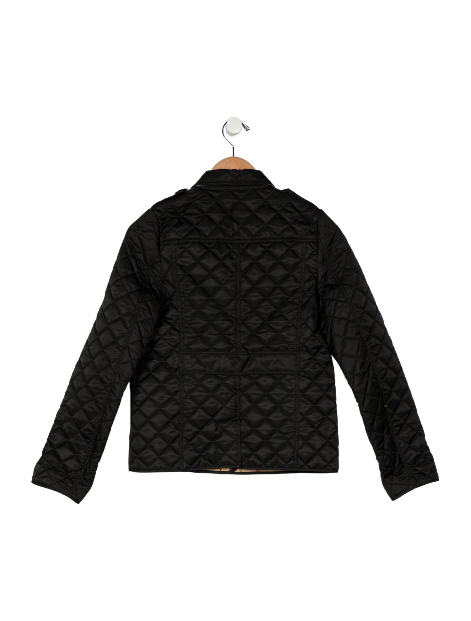 Burberry Girls' Casual Quilted Jacket