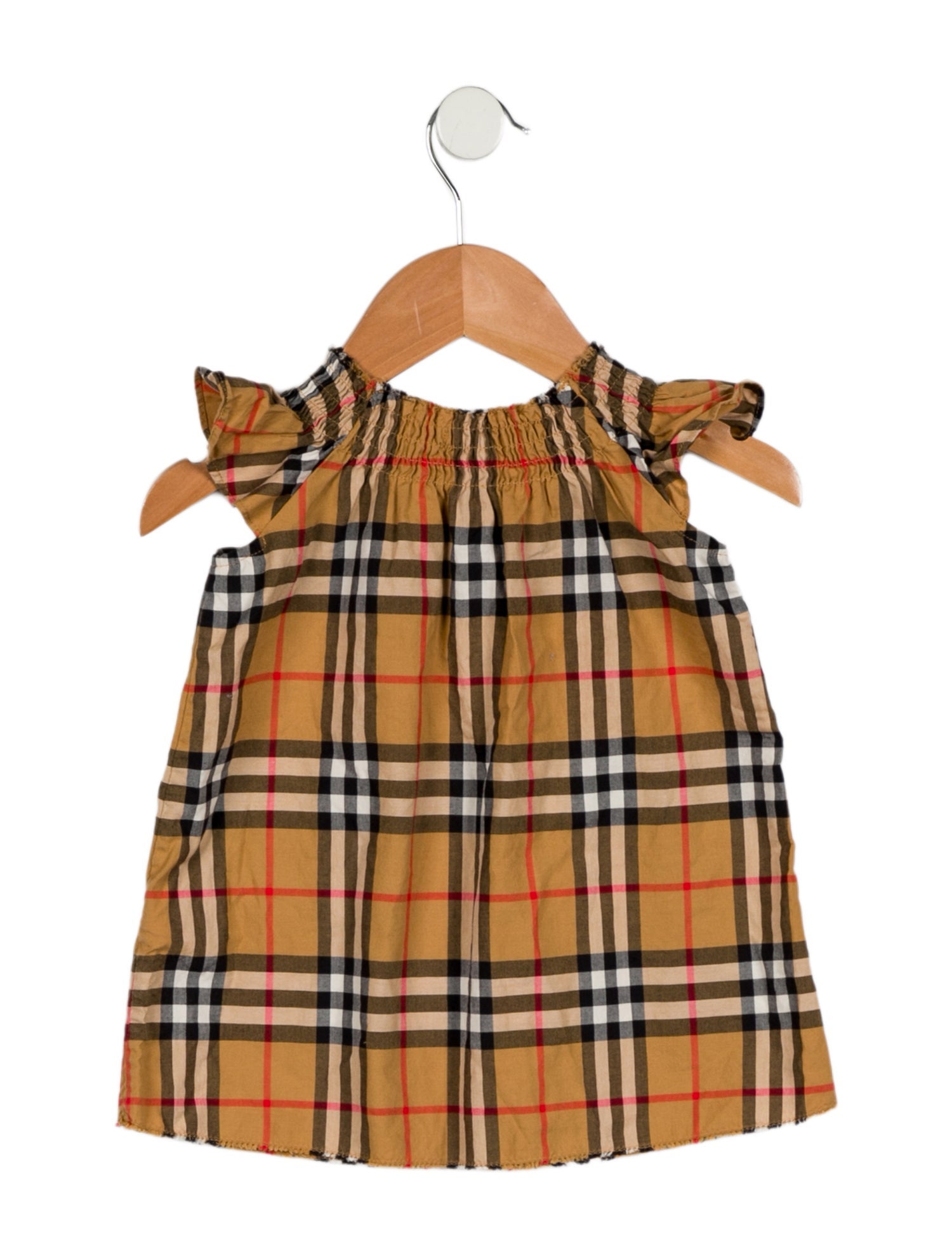Burberry infant girls' multicolored dress
