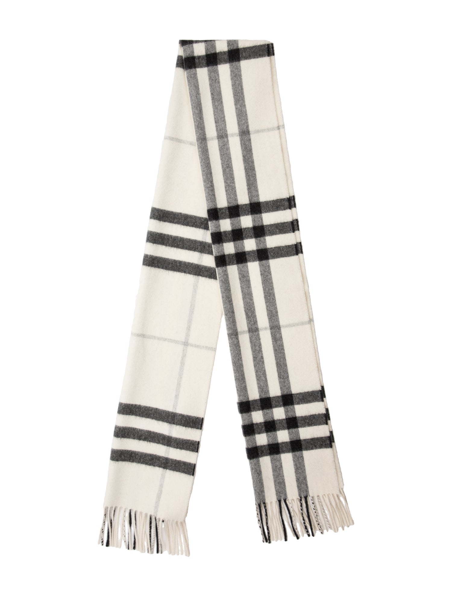 Burberry Cashmere Striped Scarf