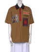 Burberry Graphic Print Short Sleeve Polo
