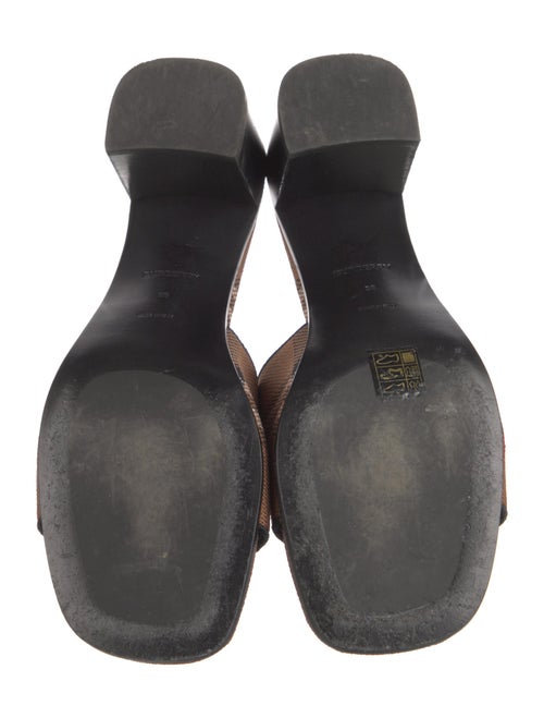 Burberry Nova Check Pattern Slides