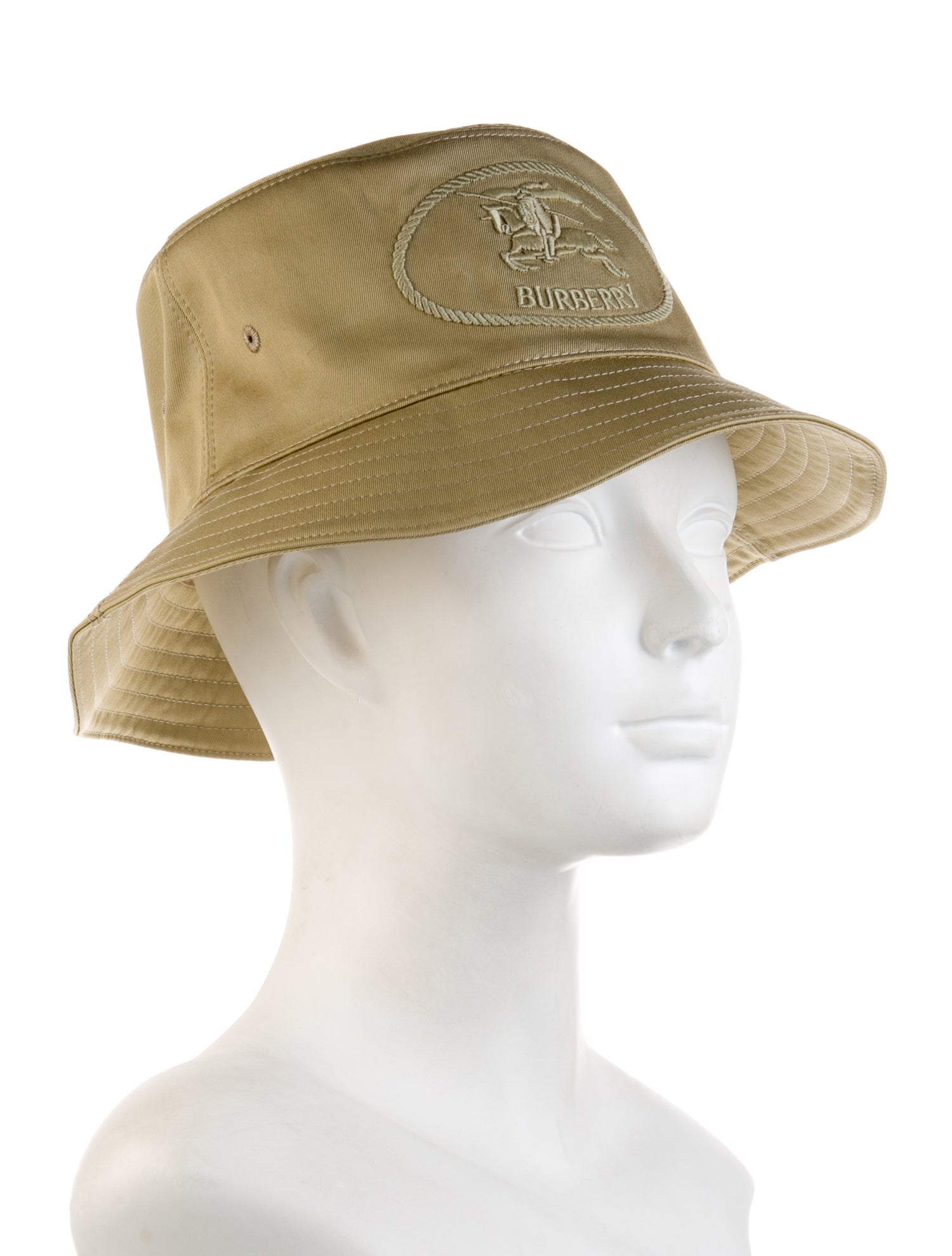 Burberry Canvas Bucket Hat w/Tags