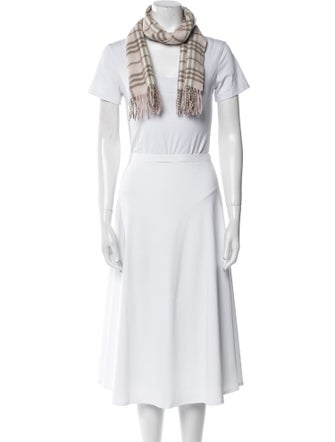 Burberry Cashmere Striped Scarf