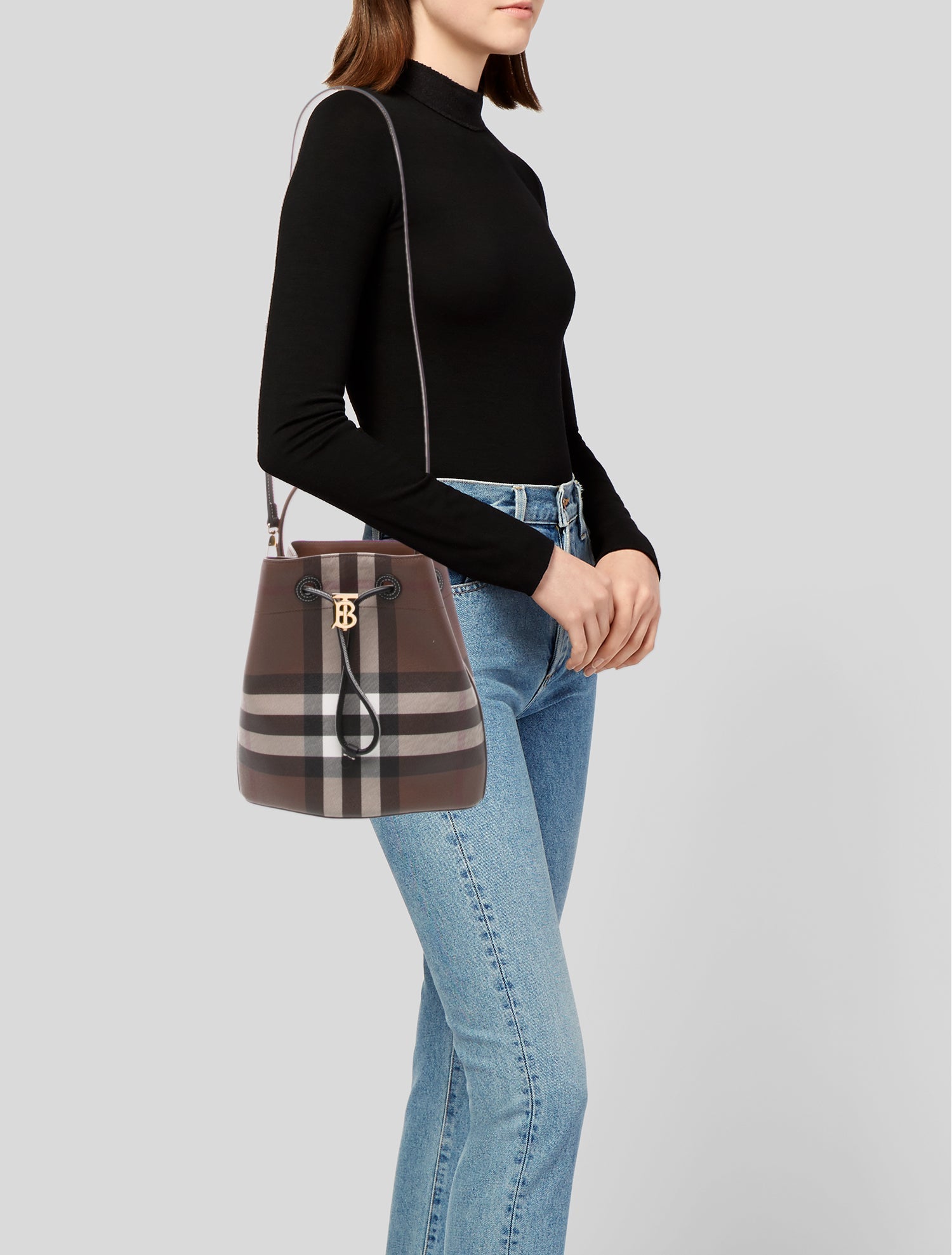 Burberry House Check Bucket Bag
