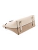 Burberry Leather Limestone/Beige Pebbled Leather Small Belt Bag.