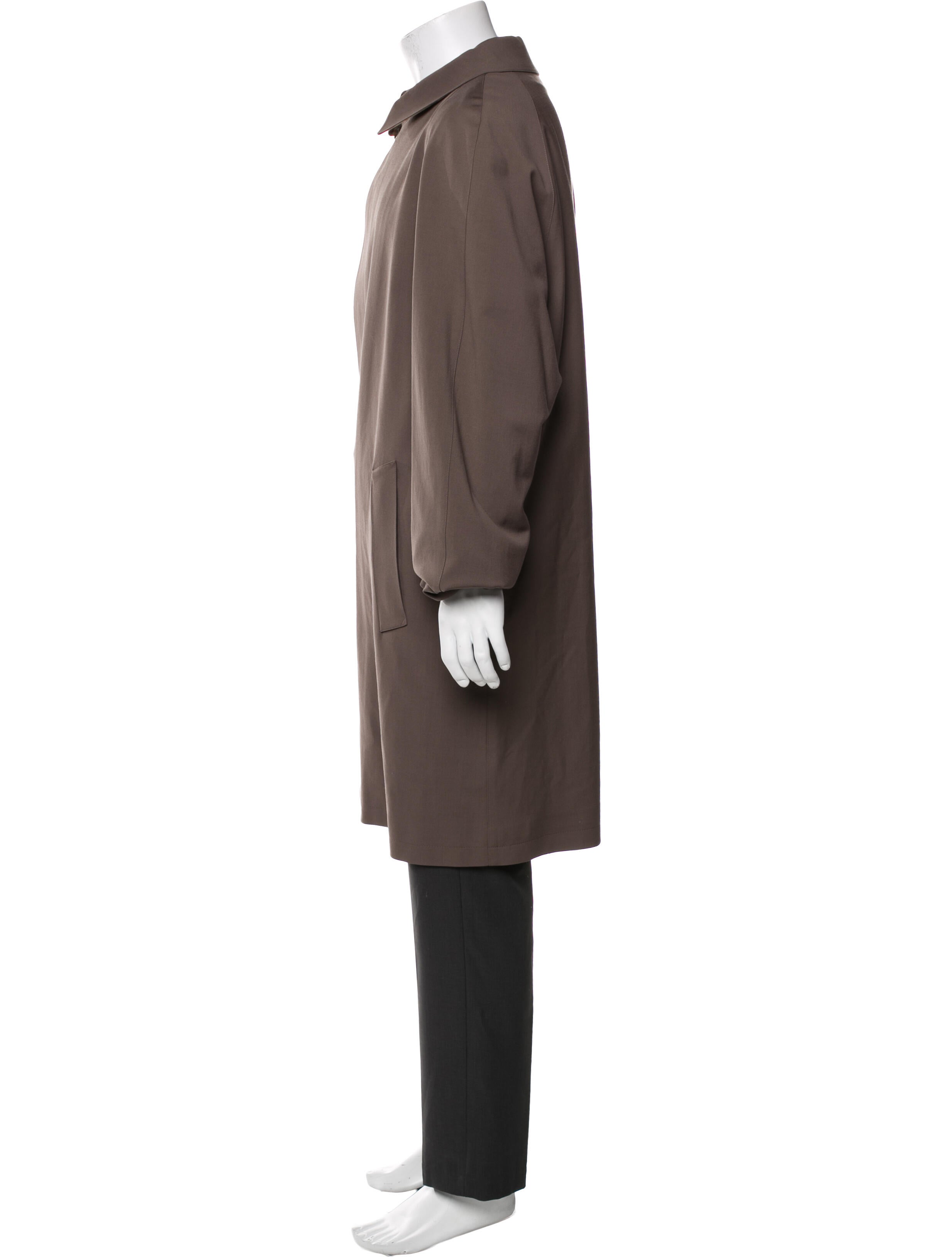 Burberry Wool Overcoat