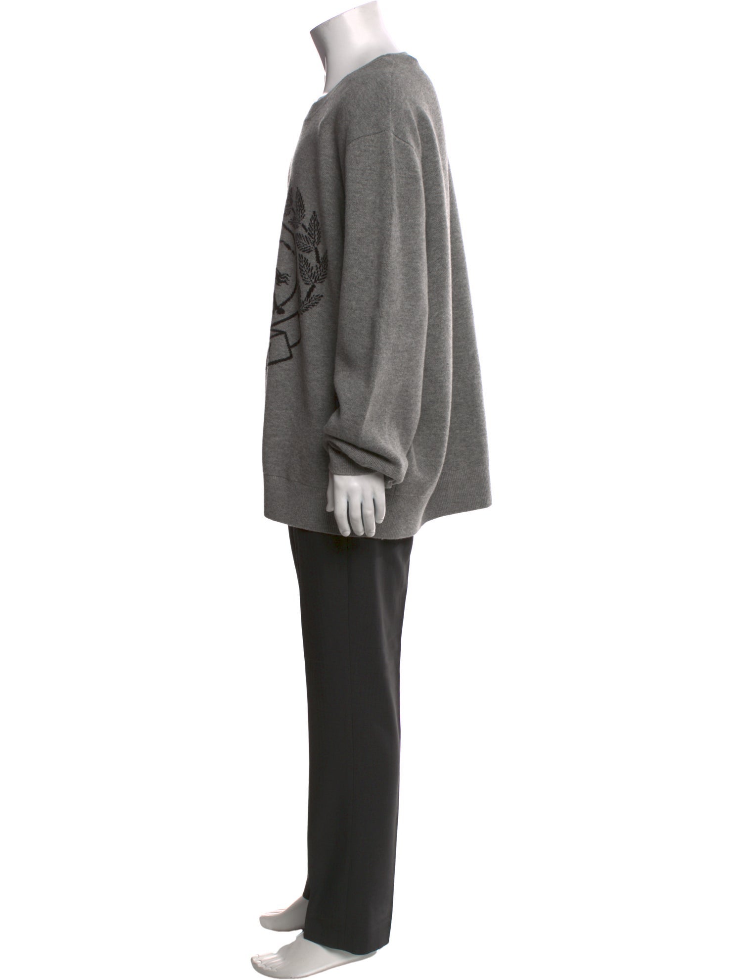 Burberry Super Nova Check Pattern Wool Pullover w/ Tags