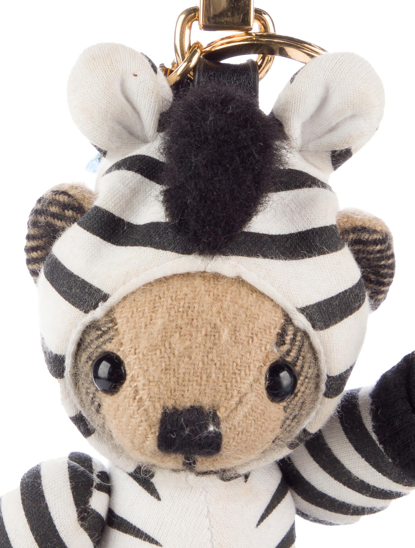 Burberry Leather Thomas Bear Bag Charm