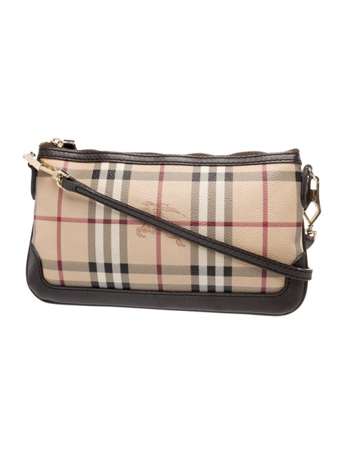 Burberry Haymarket Check Crossbody Bag