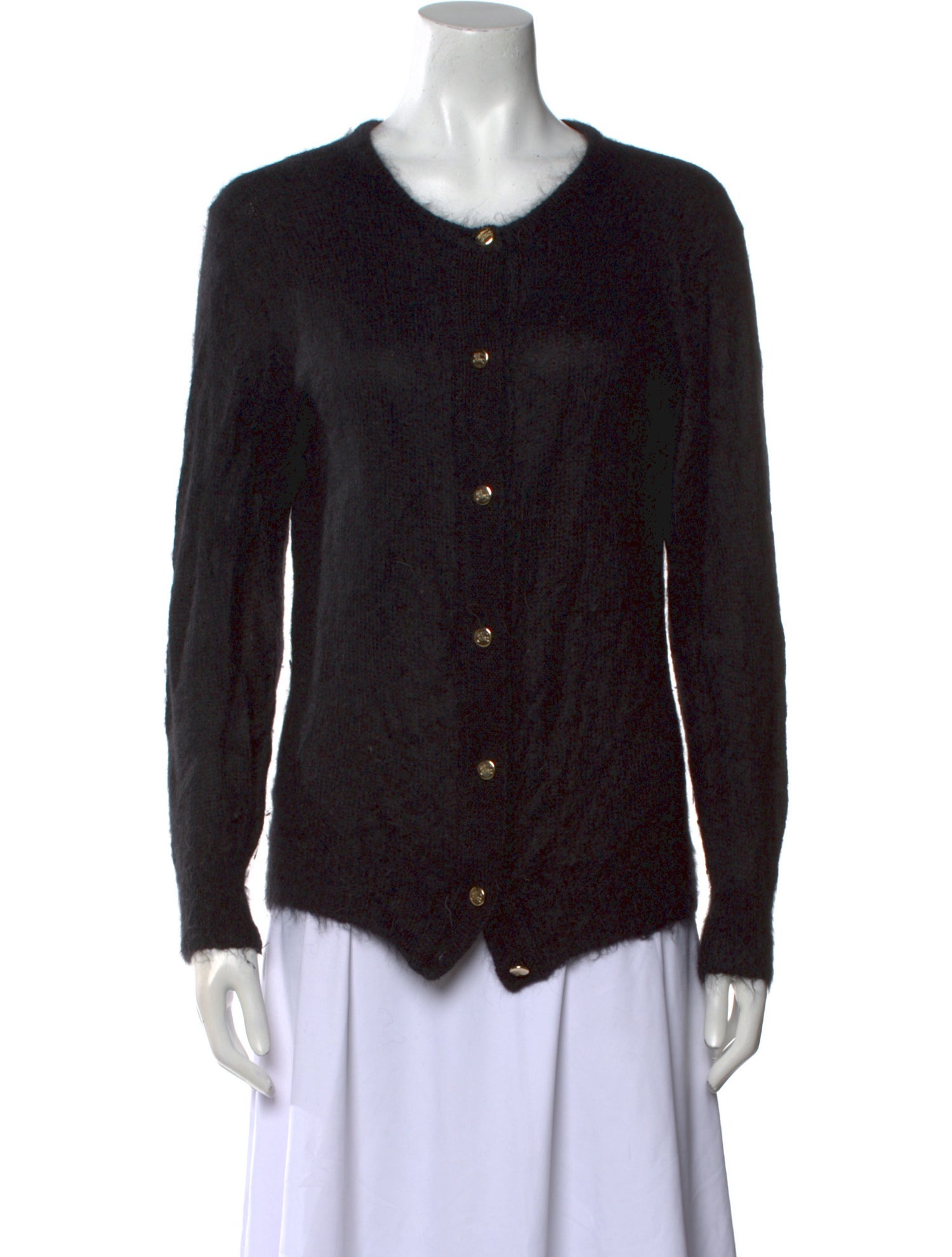 Burberry Mohair Crew Neck Sweater