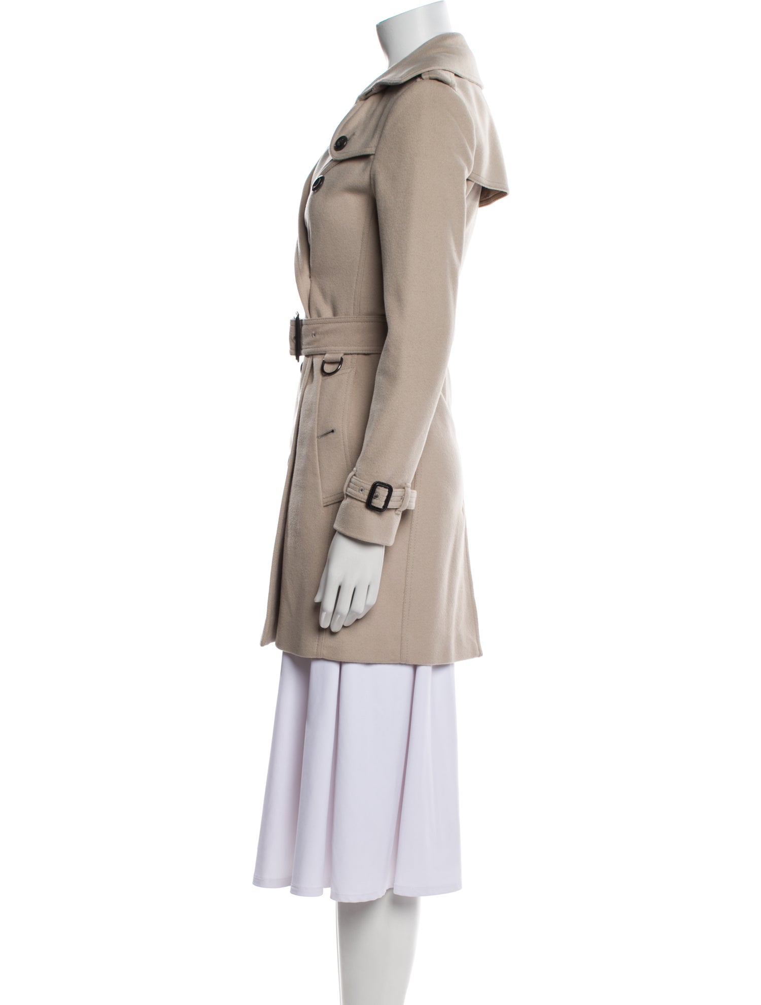 Burberry Virgin Wool Trench Coat