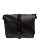 Burberry Smoked Check Messenger Bag