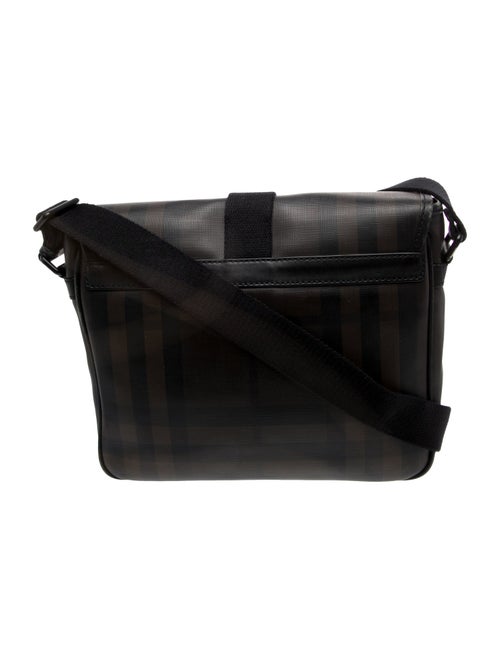 Burberry Smoked Check Messenger Bag