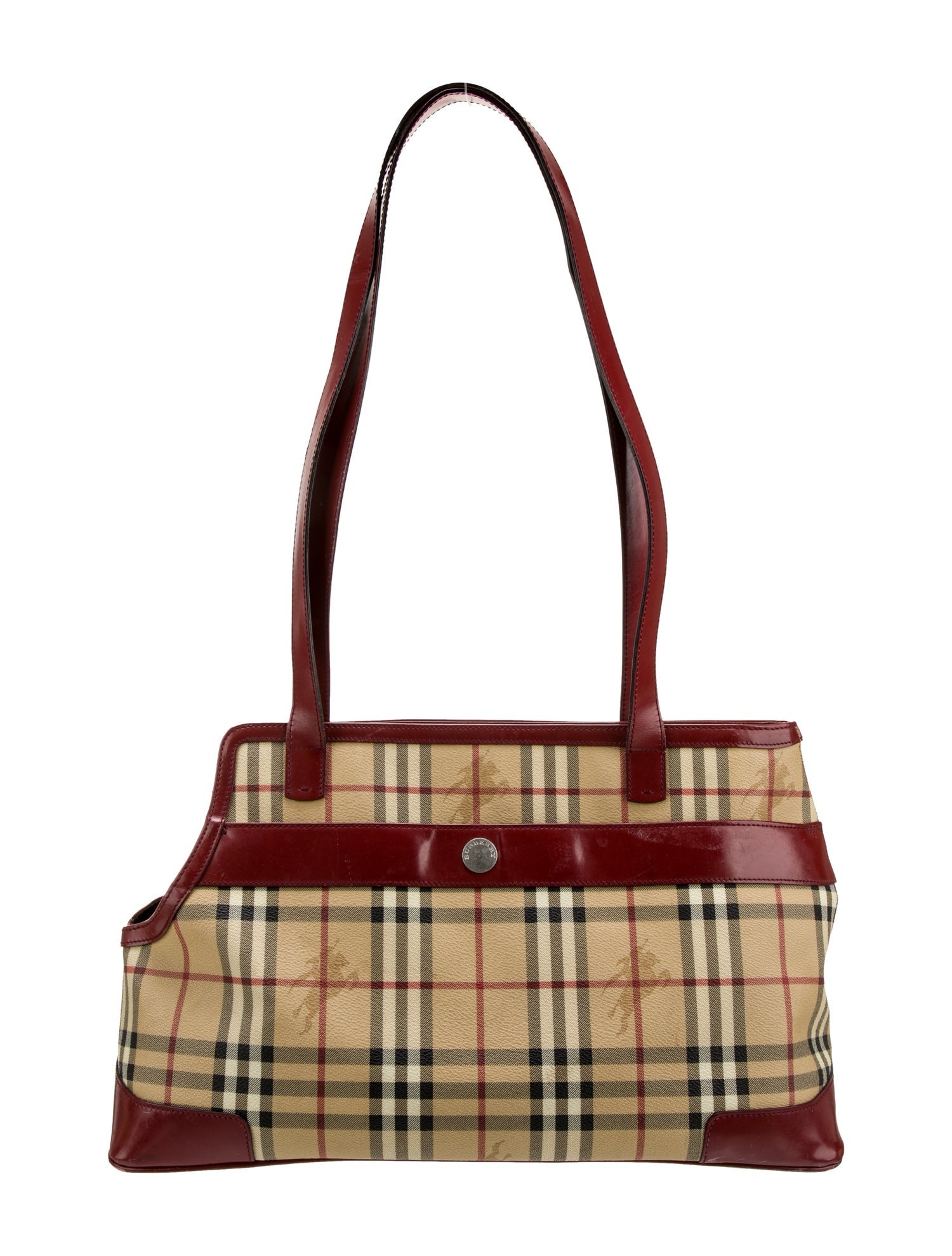Burberry London Haymarket Check Shoulder Bag