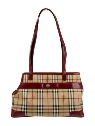 Burberry London Haymarket Check Shoulder Bag