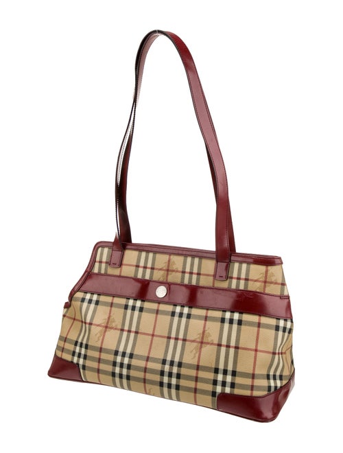 Burberry London Haymarket Check Shoulder Bag
