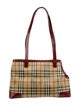 Burberry London Haymarket Check Shoulder Bag