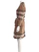 Burberry Plaid Print Knee-Length Dress