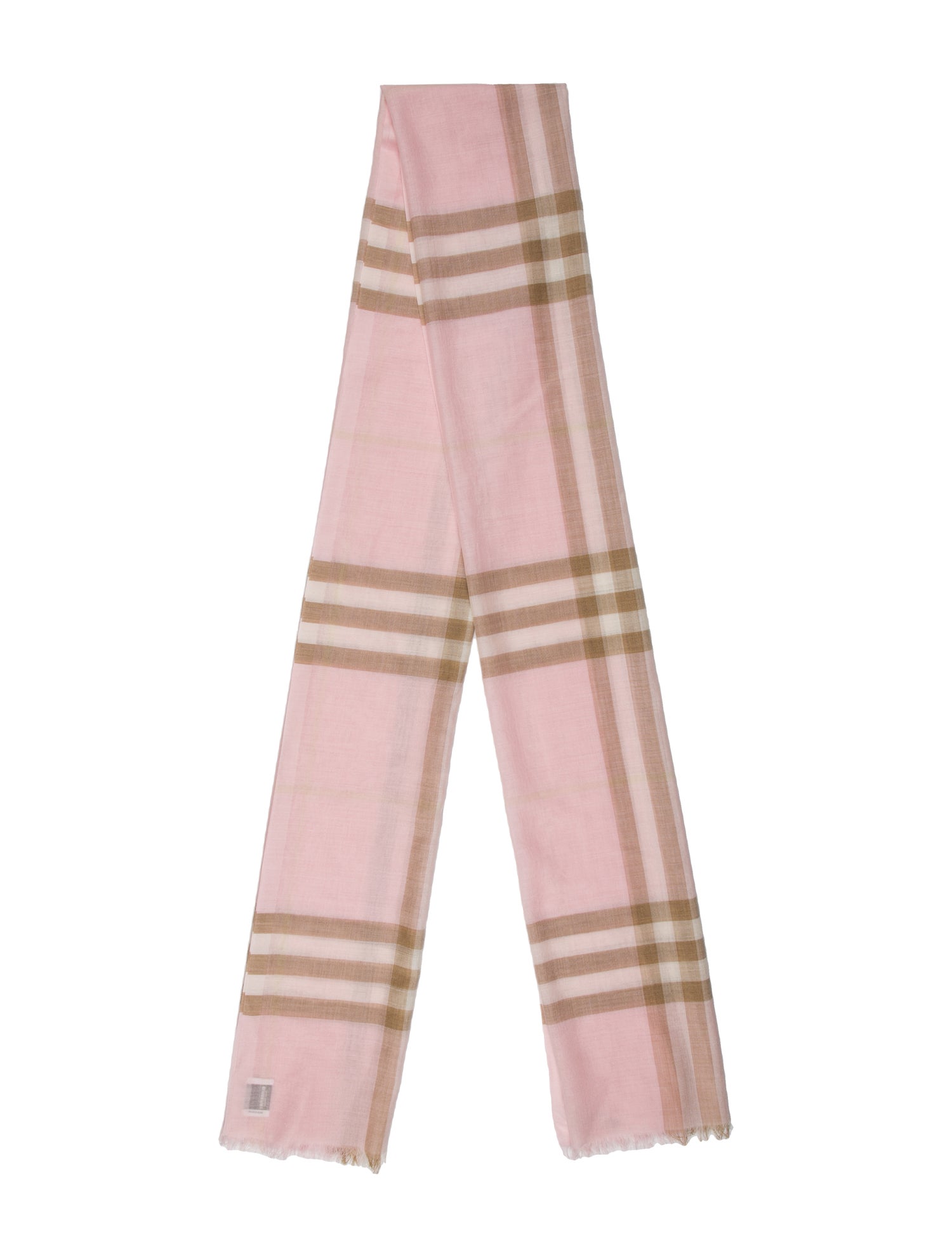 Burberry Wool Striped Scarf
