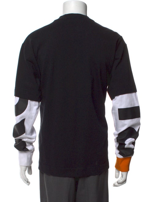 Burberry Exploded Check Pattern Crew Neck Sweatshirt