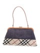 Burberry Denim Top Handle Bag