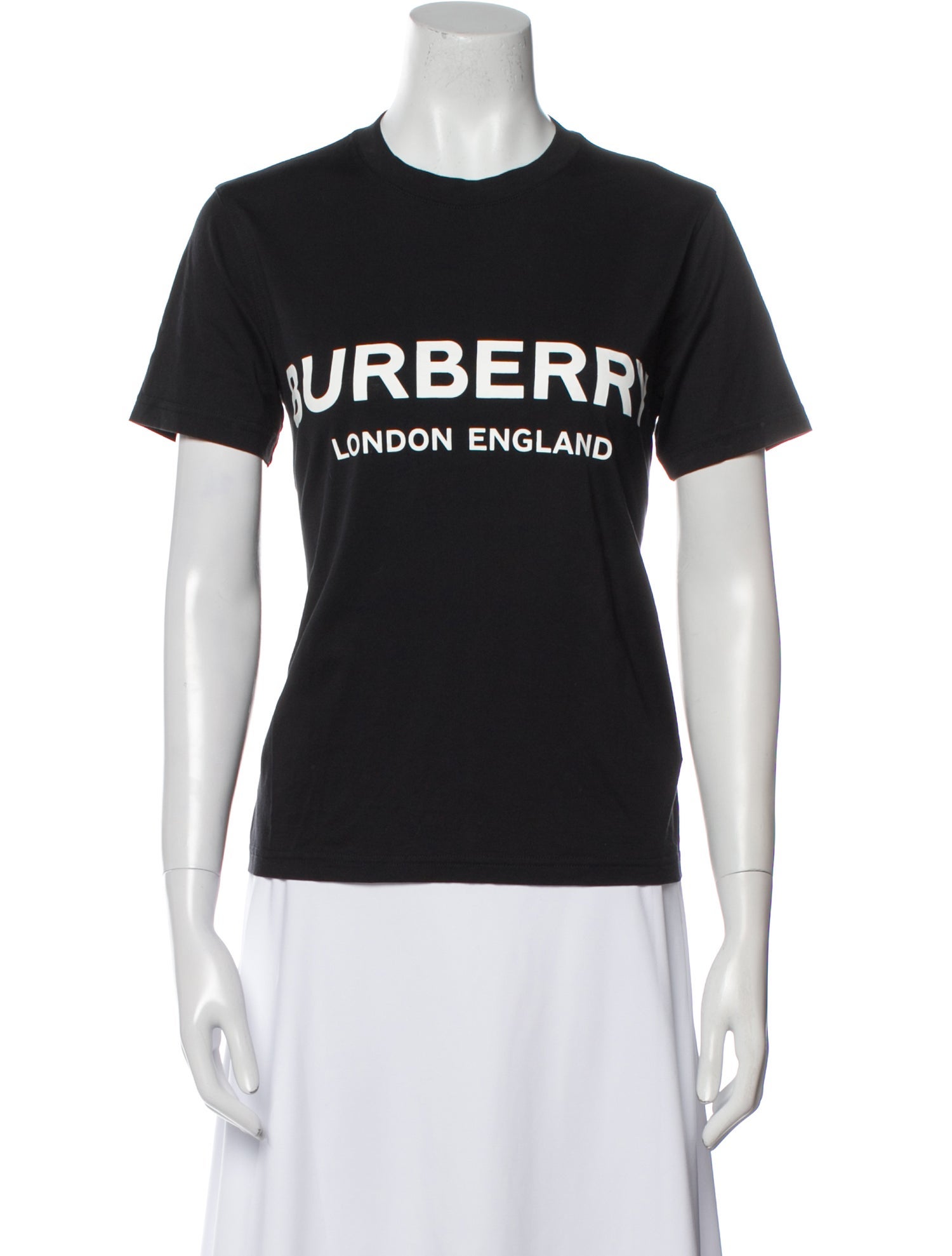 Burberry Graphic Print Crew Neck T-Shirt