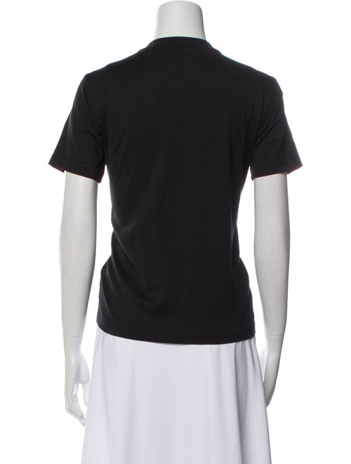 Burberry Graphic Print Crew Neck T-Shirt