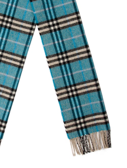 Burberry Lambswool House Check Pattern Scarf
