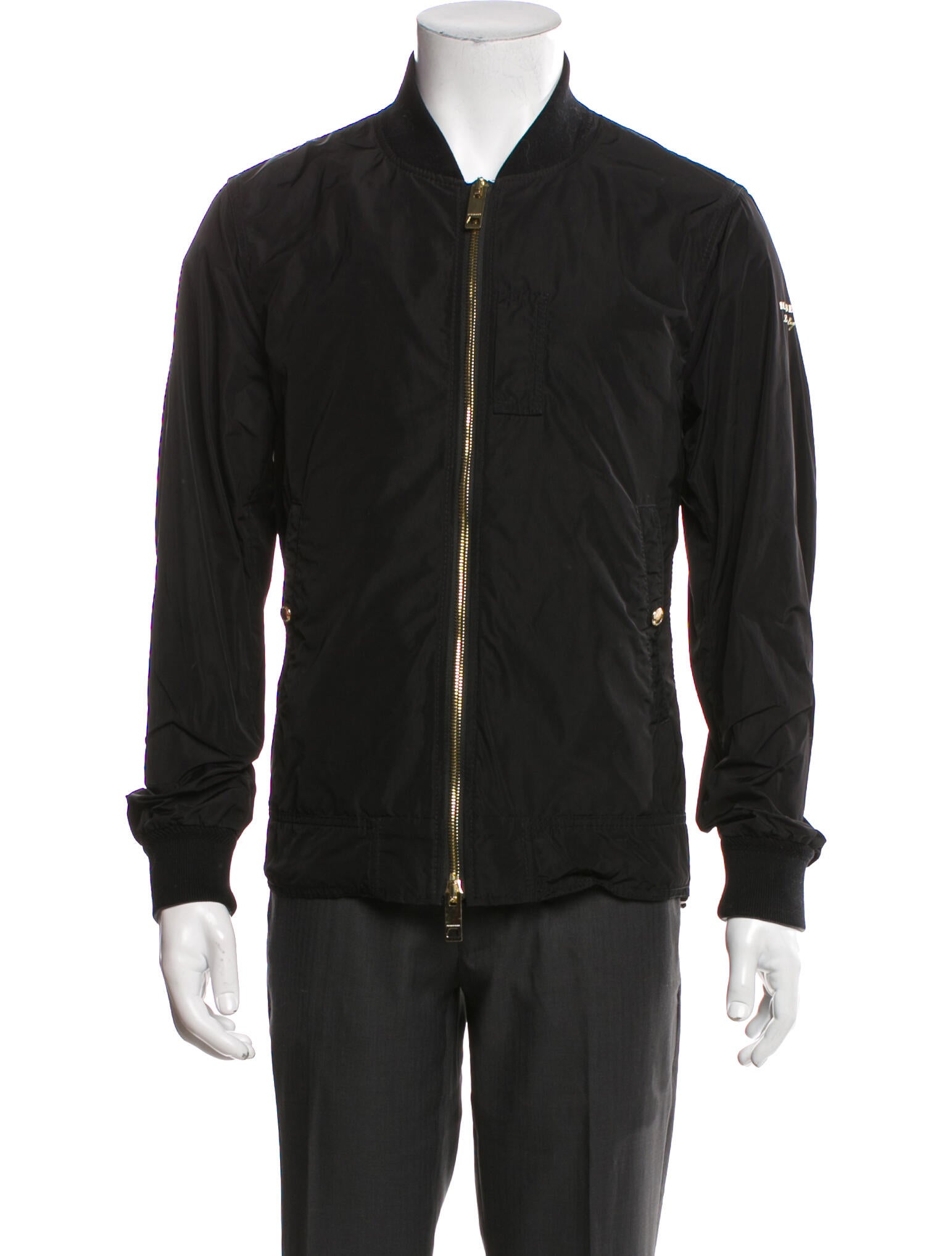 Burberry London Exploded Check Pattern Bomber Jacket