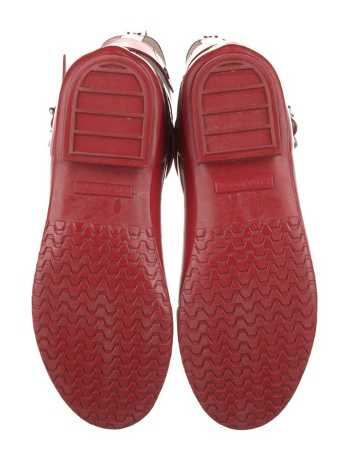 Burberry Nova Check Pattern Rubber Rain Boots