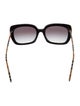 Burberry Nova Check Pattern Square Sunglasses