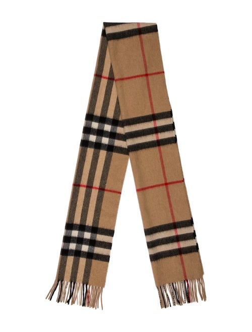 Burberry Cashmere Striped Scarf