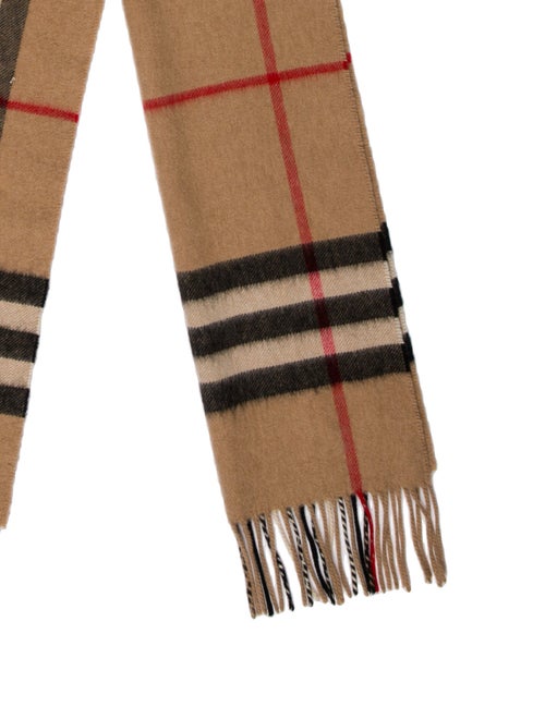 Burberry Cashmere Striped Scarf
