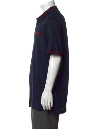 Burberry Crew Neck Short Sleeve Polo Shirt
