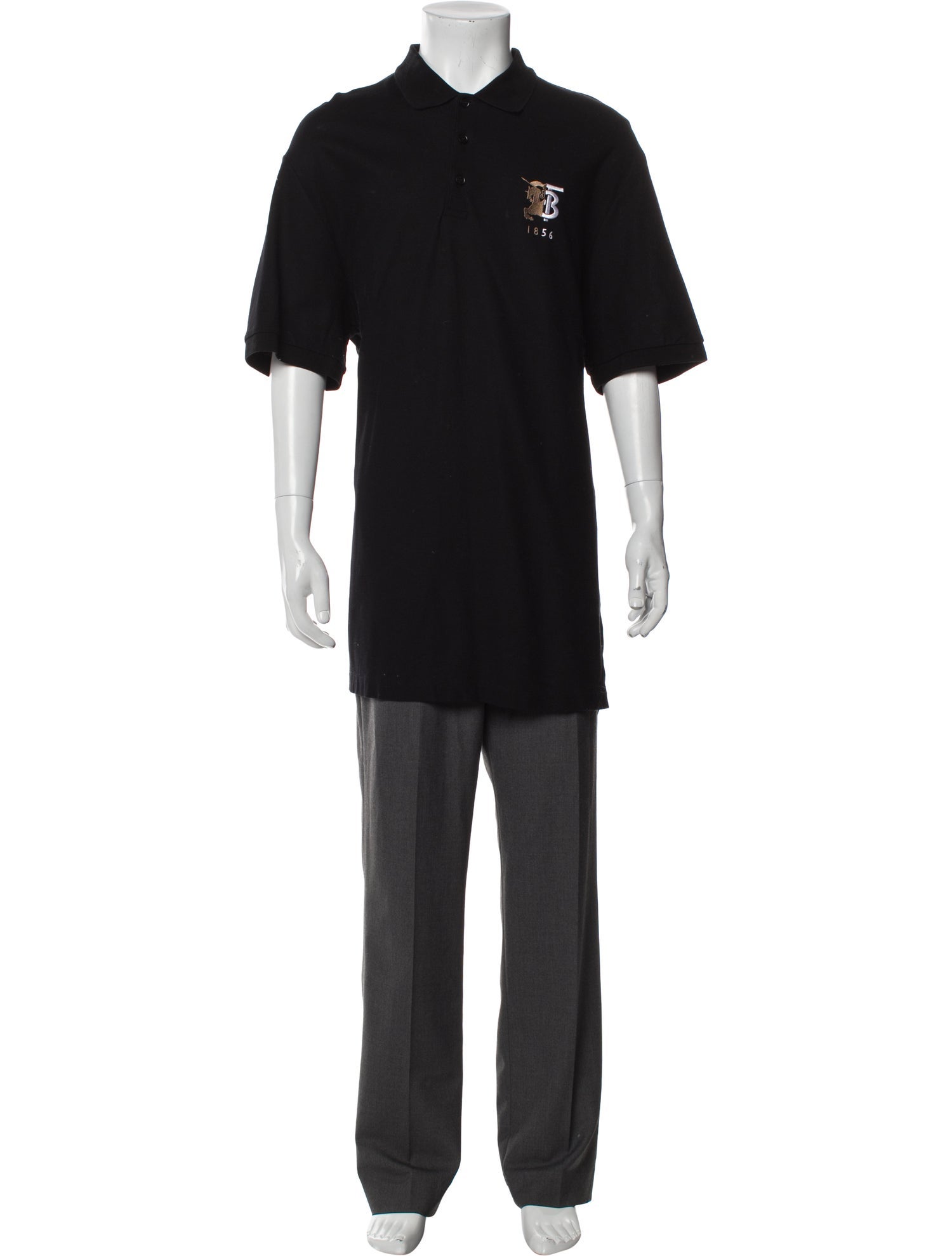 Burberry Collar Short Sleeve Polo Shirt