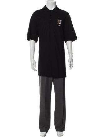 Burberry Collar Short Sleeve Polo Shirt