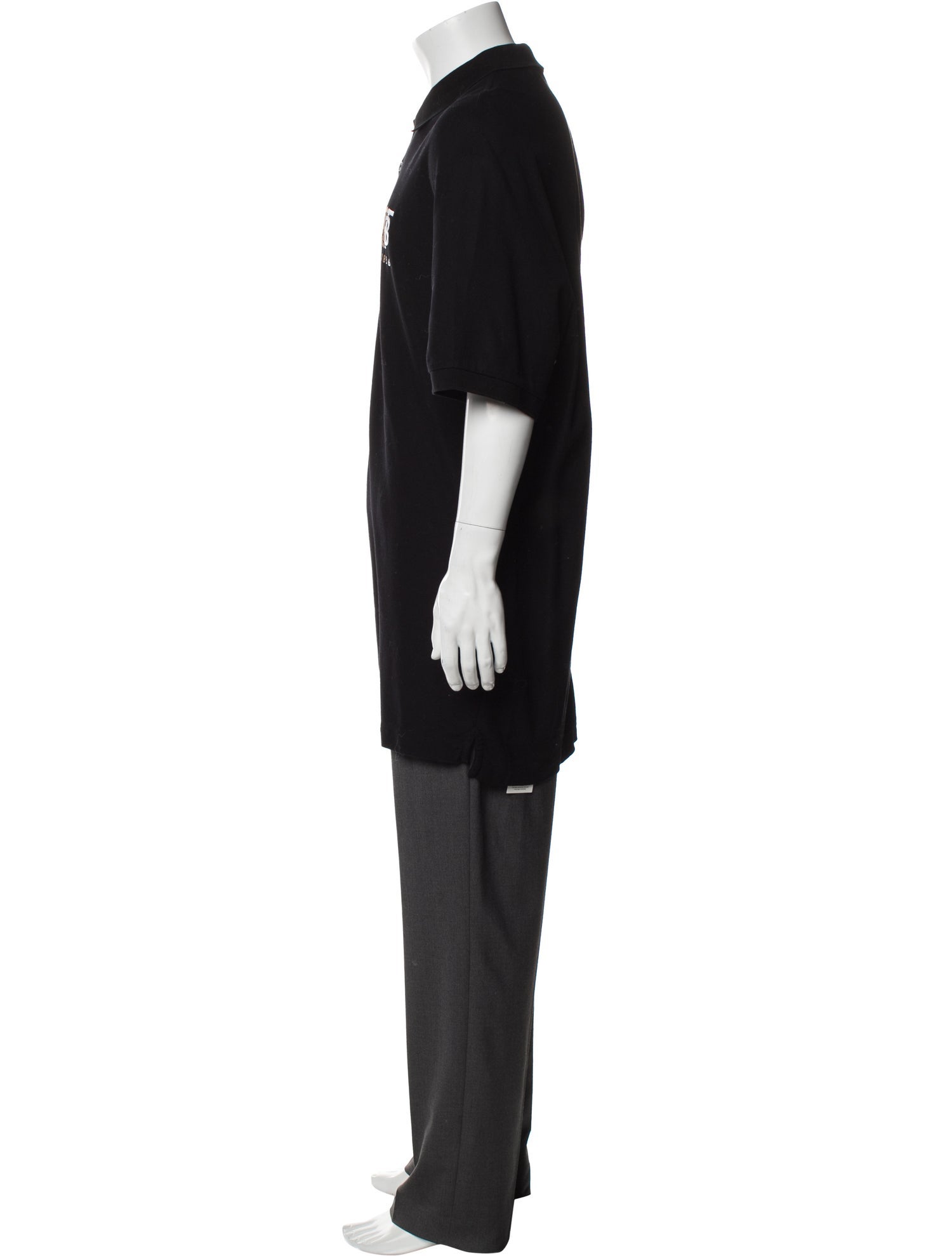 Burberry Collar Short Sleeve Polo Shirt