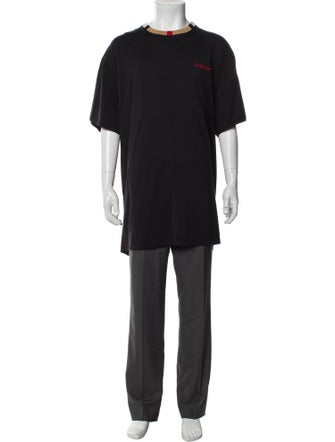 Burberry TB Monogram Scoop Neck T-Shirt