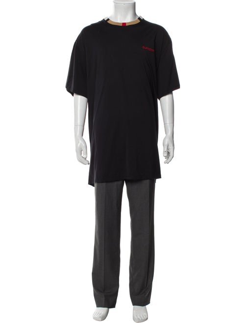 Burberry TB Monogram Scoop Neck T-Shirt